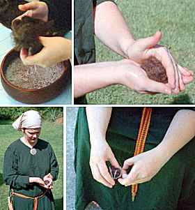making a ball