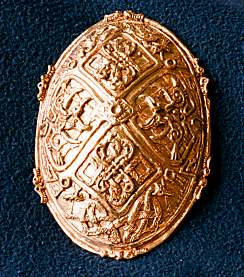 Viking woman's brooch