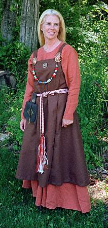 woman's Viking dress