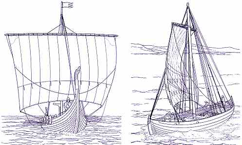 viking ship construction plans