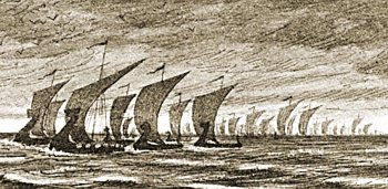 fleet at sea
