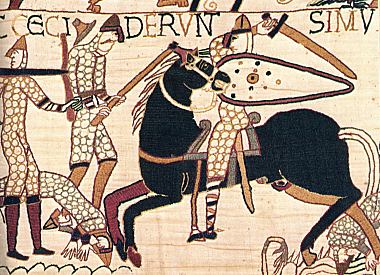 Bayeux tapestry axeman